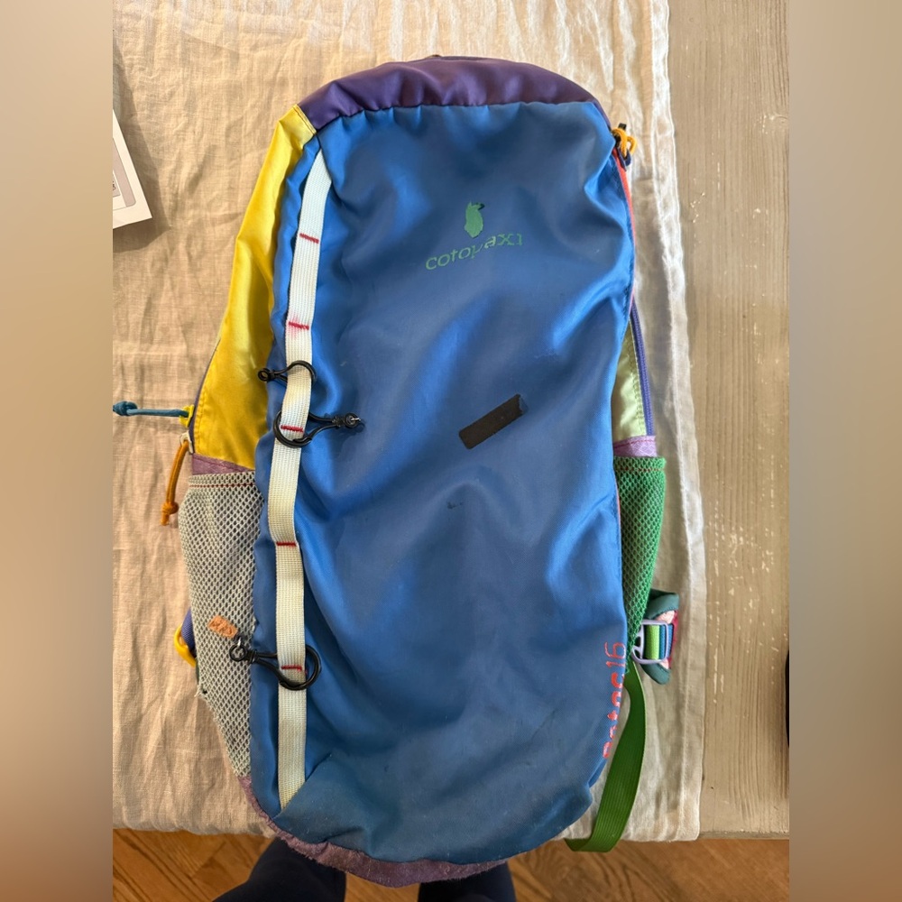 Cotopaxi Blue and Yellow Backpack